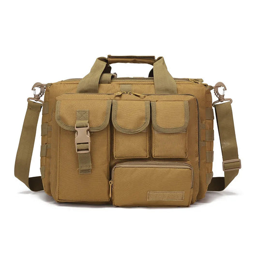 Tactical molle messenger bag The Store Bags Brown 