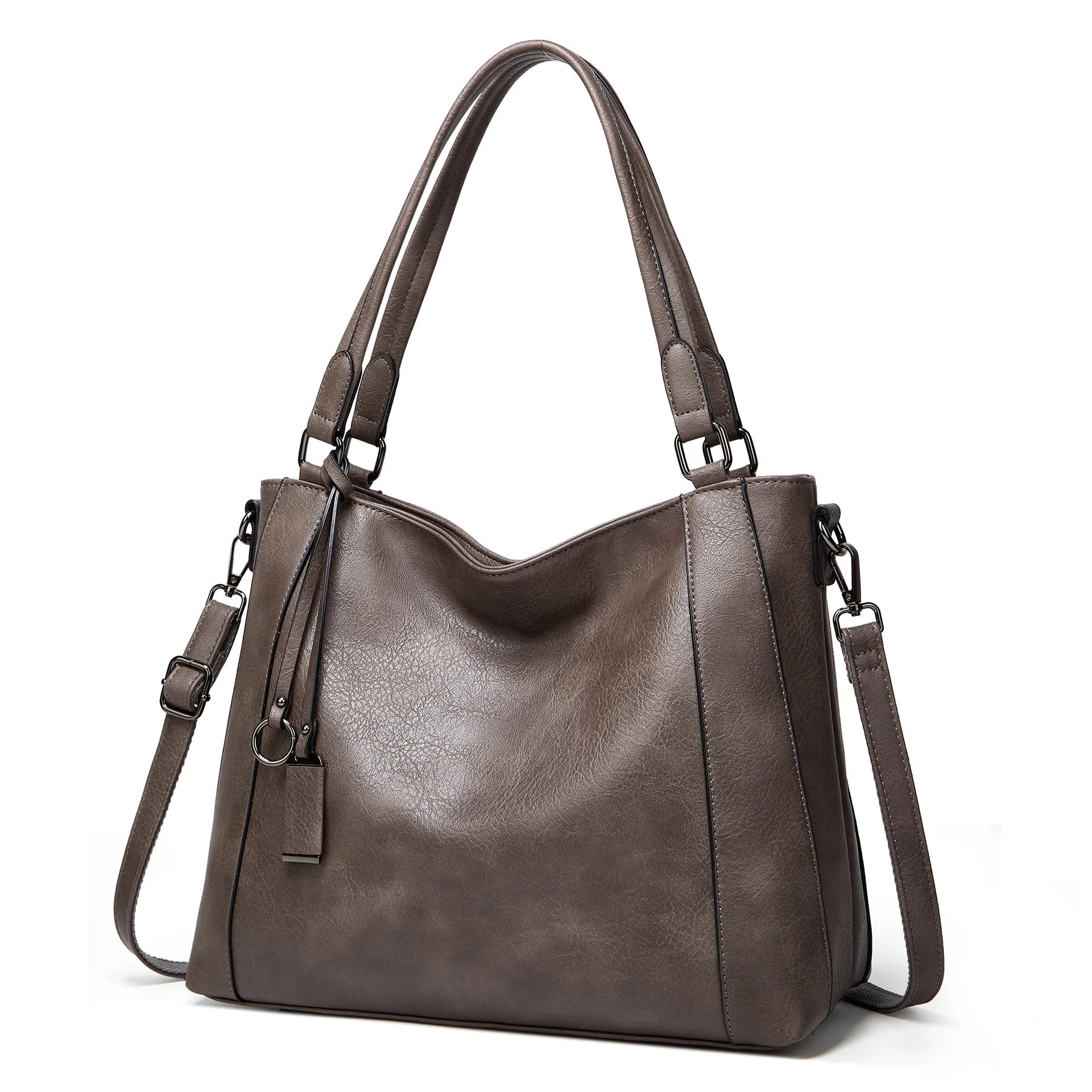 PU Tote Bag The Store Bags GRAY
