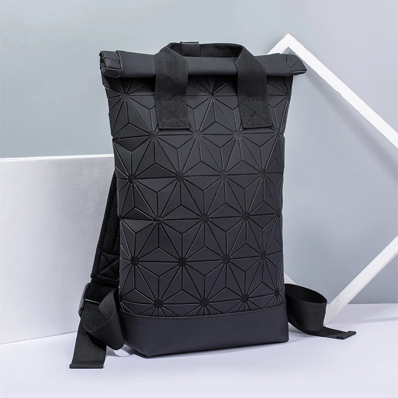 Geometric Laptop Backpack The Store Bags