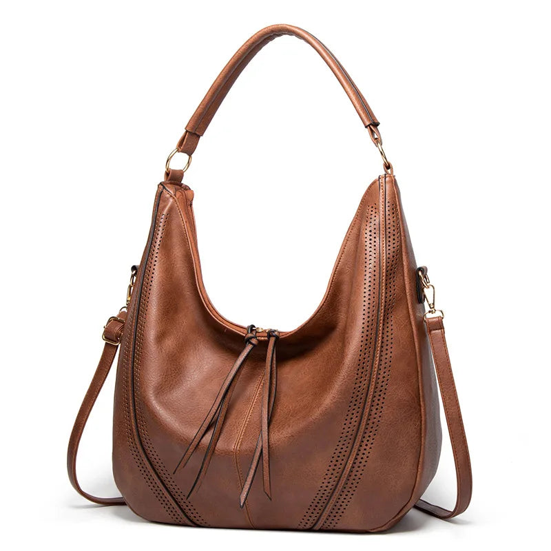Baguette Leather Shoulder Bag The Store Bags Brown