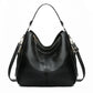 PU Leather Tote Bag The Store Bags black 