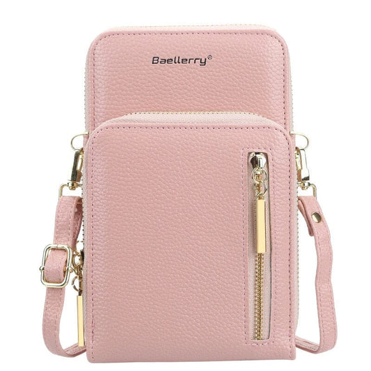Leather Phone Pouch The Store Bags Pink