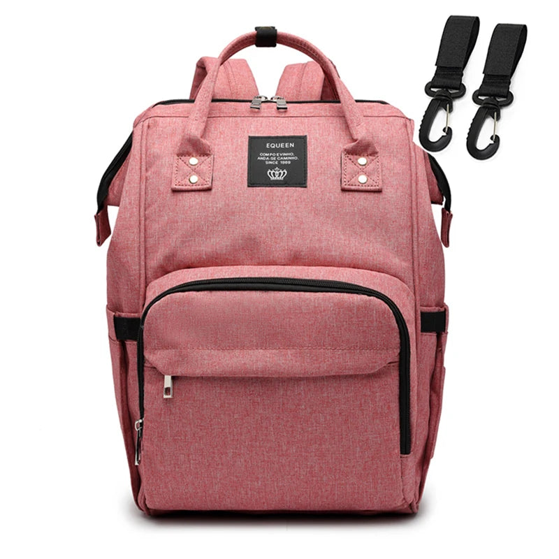 Mochila maternidad LEQUEEN usb