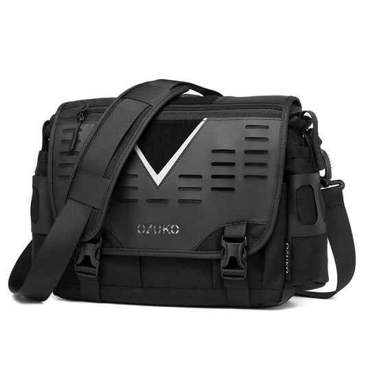 Tactical messenger shoulder bag The Store Bags Black