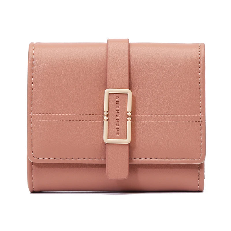 Women's Small Leather Trifold Wallet The Store Bags Brown