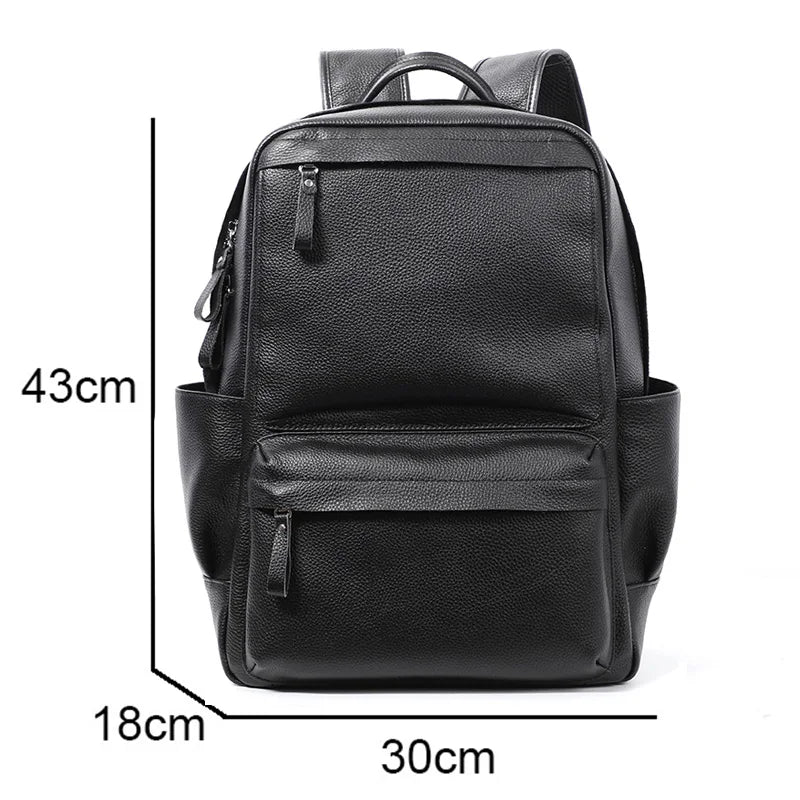 15 inch Laptop Backpack Leather
