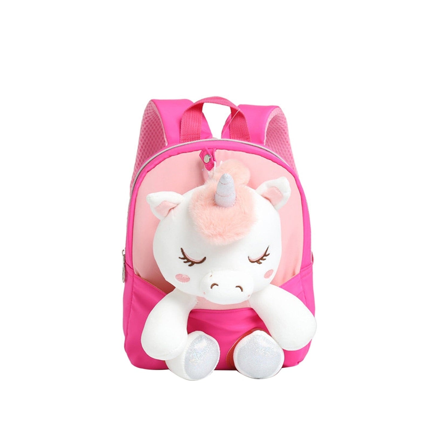 Unicorn Plush Backpack The Store Bags Rose Red