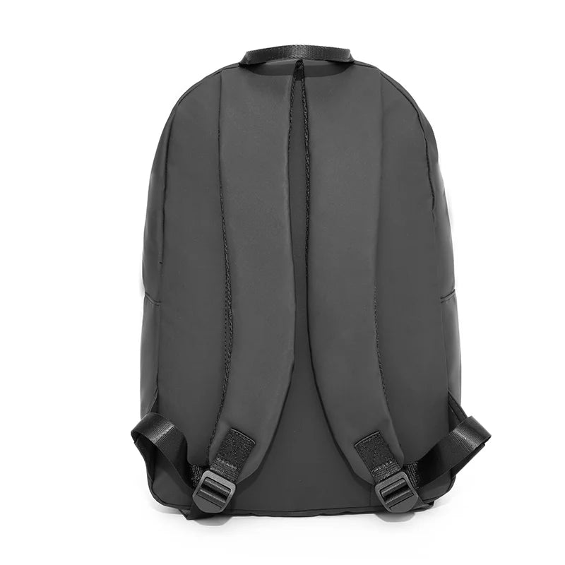 Black Geometric Backpack