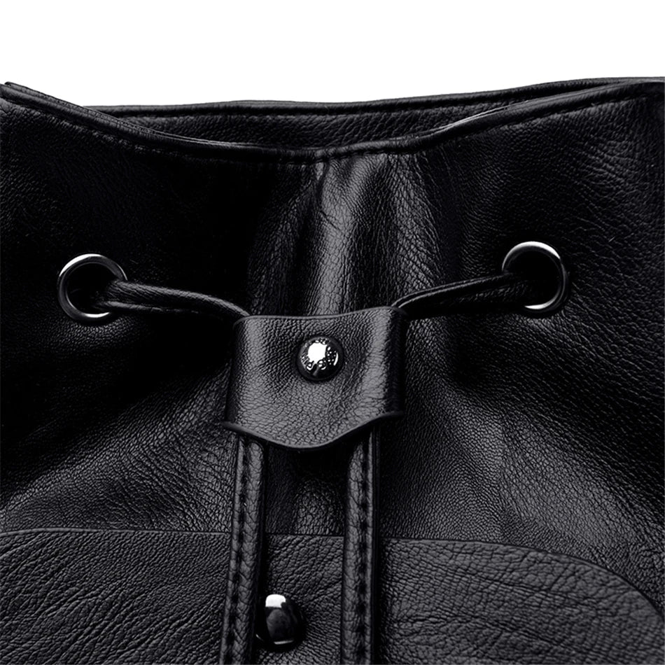 Backpack With Buckle in front The Store Bags