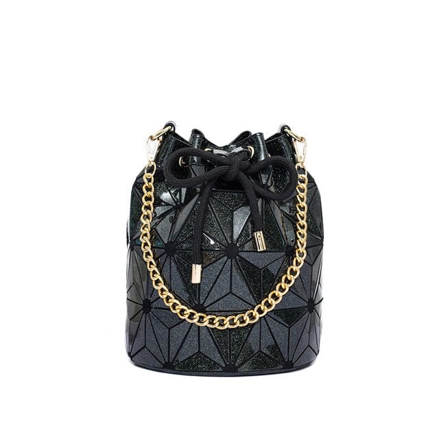 Bucket Geometric Bag The Store Bags black