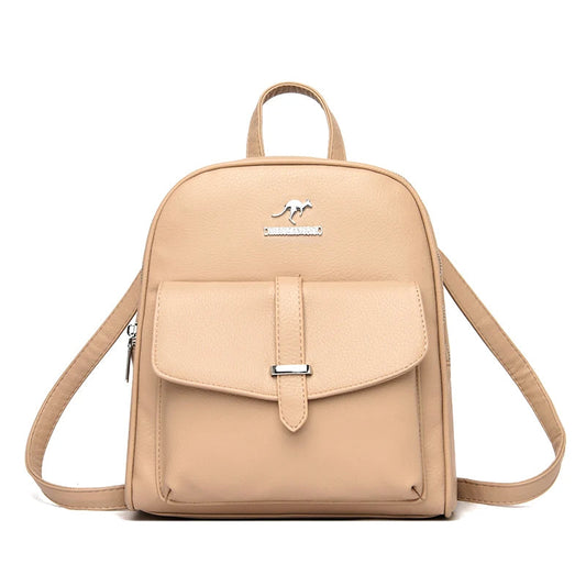 Concealed Carry Leather Backpack Purse The Store Bags Beige 