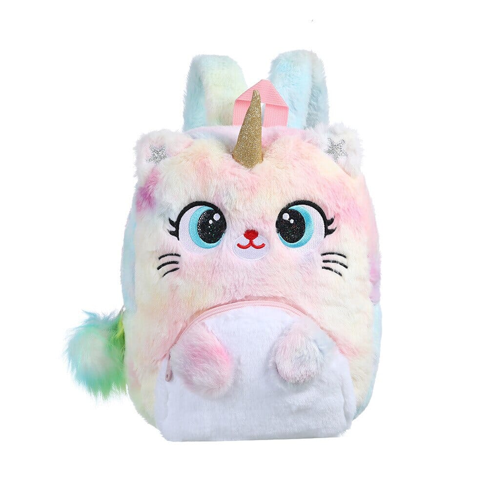 Plush Unicorn Backpack The Store Bags 5