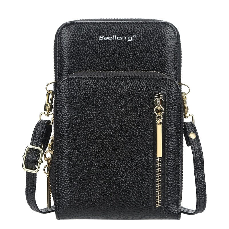 Leather Phone Pouch The Store Bags Black