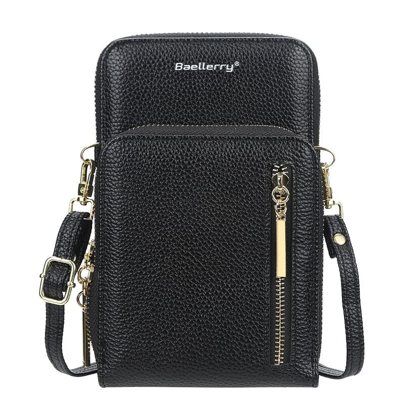 Leather Phone Pouch The Store Bags Black 
