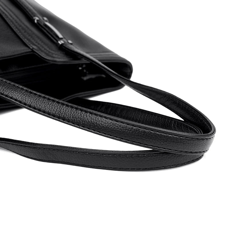 Bolsa tote piel con cremallera