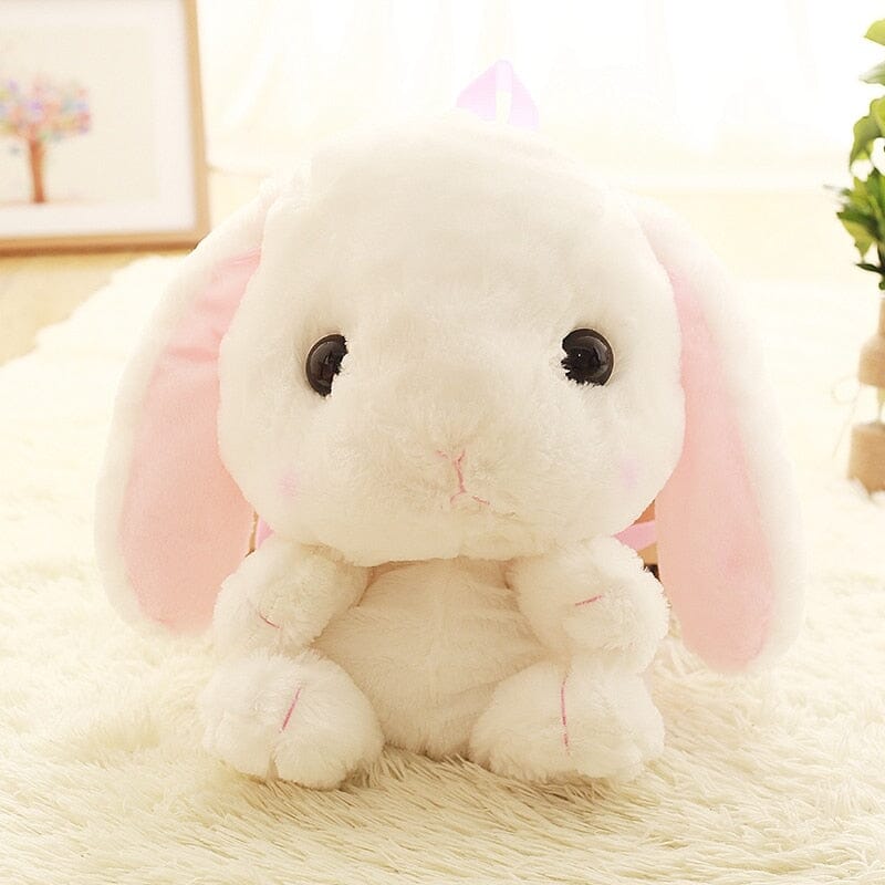 Plush Rabbit Backpack The Store Bags About 50cm WHITE RUBBIT BAG