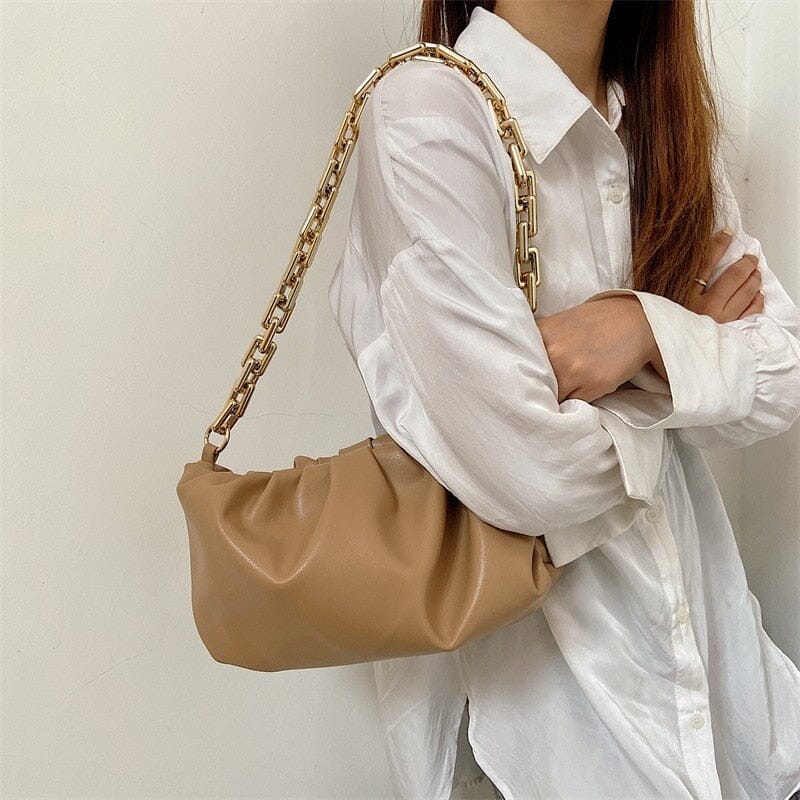 Dumpling Bag With Chain The Store Bags