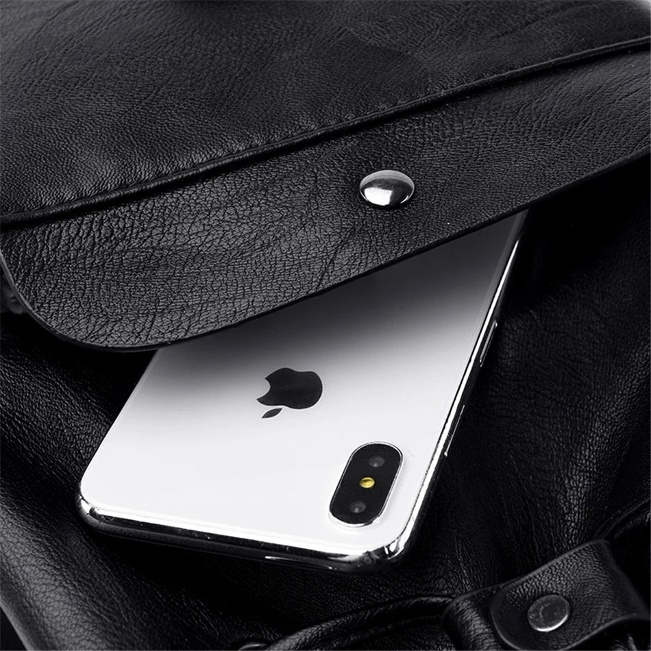 Backpack With Buckle in front The Store Bags