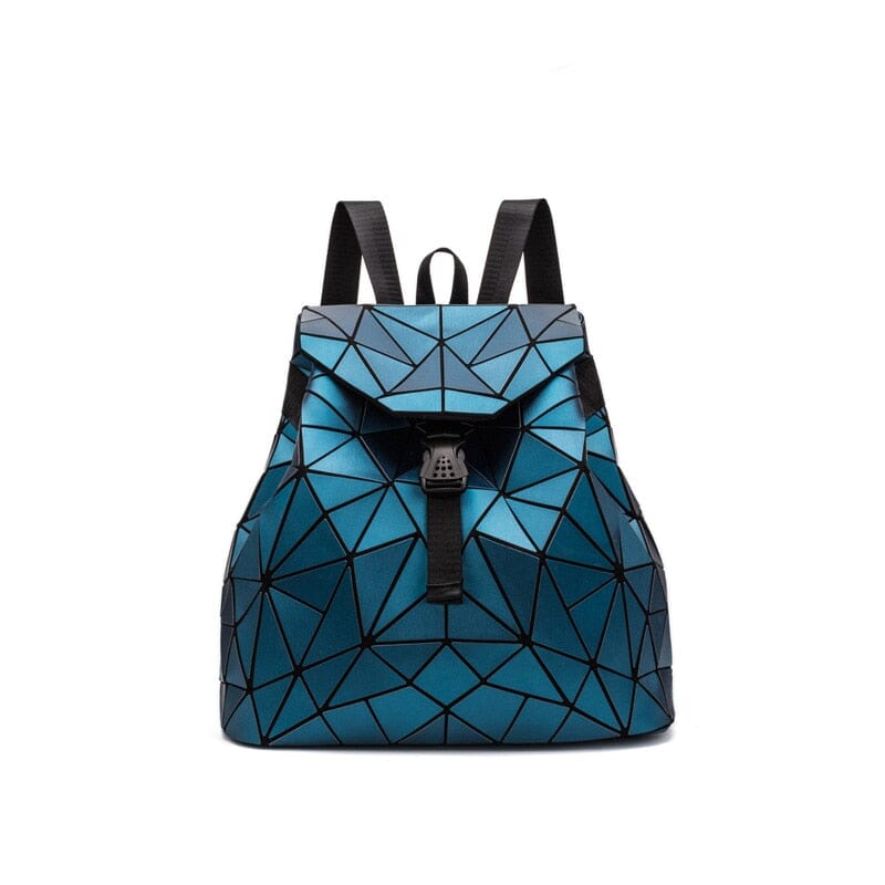 Luminous Holographic Backpack ERIN The Store Bags matte5blue big40X14X35CM