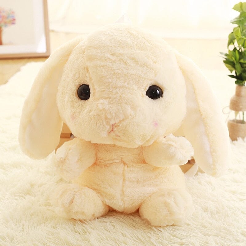 Plush Rabbit Backpack The Store Bags About 50cm YELLOW RUBBIT BAG