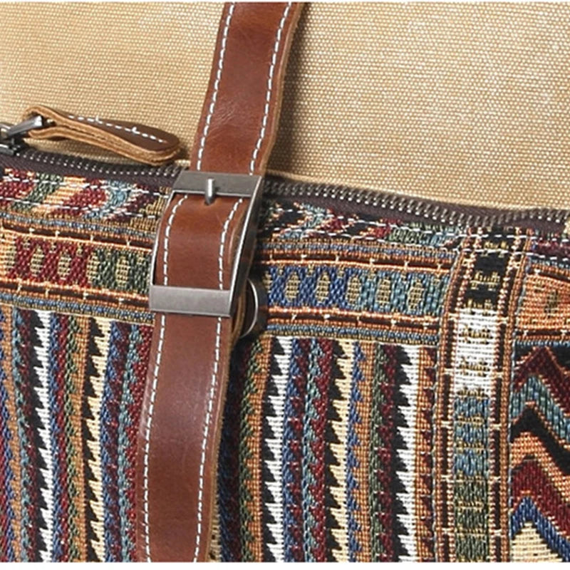 Bohemian Extra Large Canvas Backpack The Store Bags