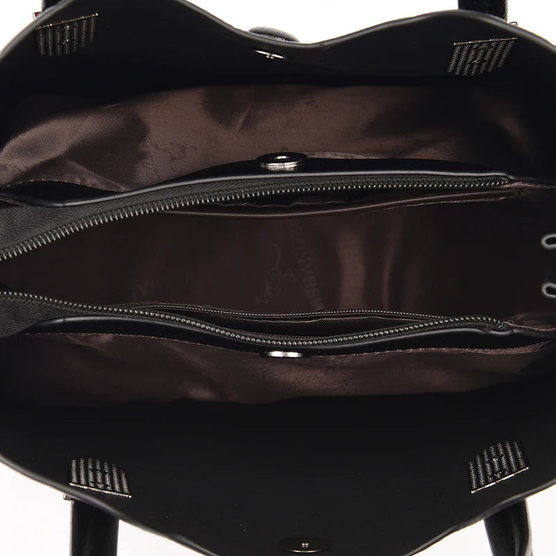 Embossed Leather Handbag The Store Bags