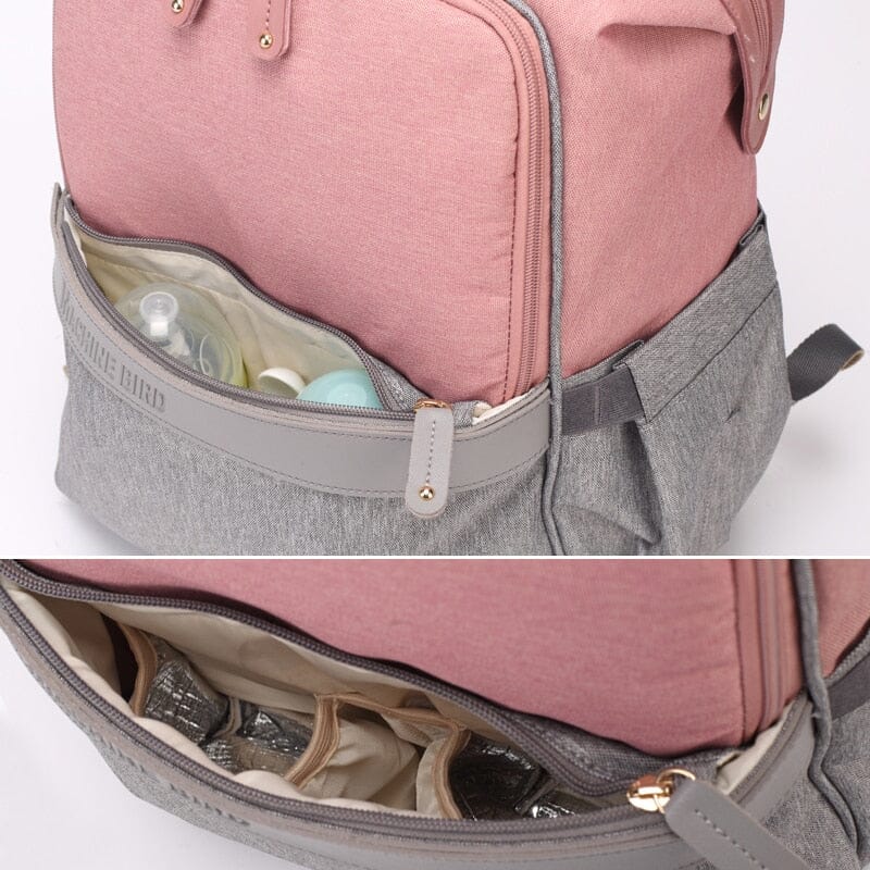 MACHINE BIRD Diaper Bag With USB The Store Bags