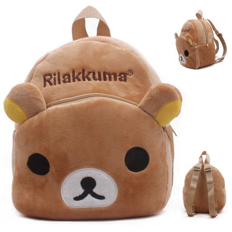 Bear Plush Backpack The Store Bags