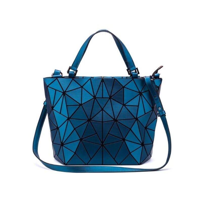 Geometric Shape Handbag The Store Bags blue