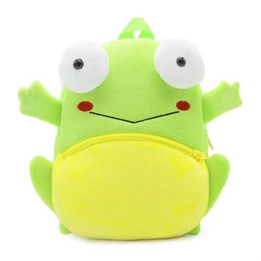 Plush Frog Backpack The Store Bags