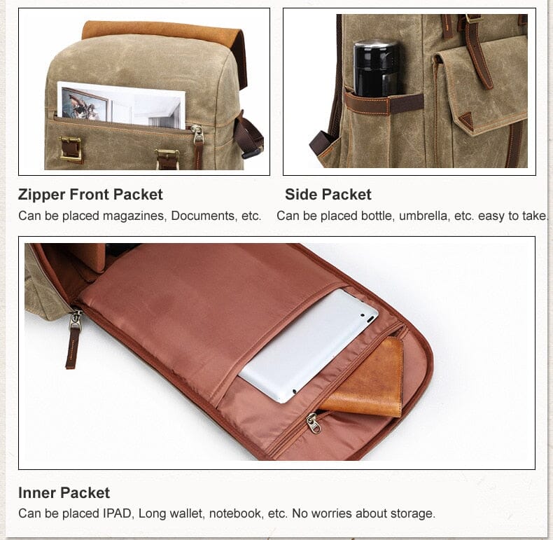 Retro Canvas Camera Bag The Store Bags