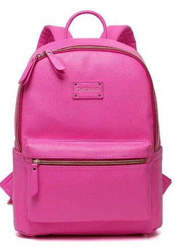 Vegan Leather Diaper Backpack