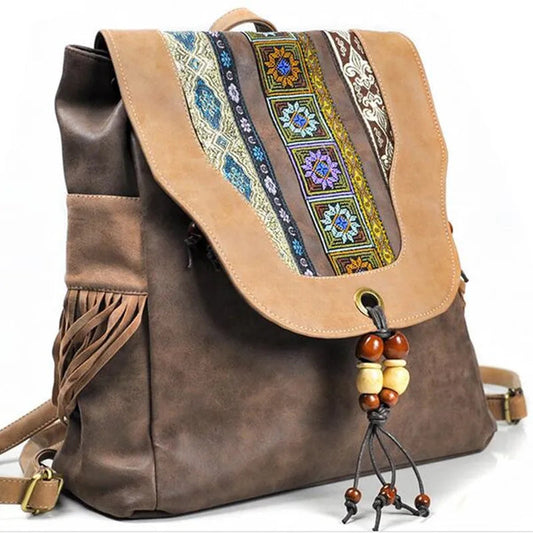Boho Fringe Backpack The Store Bags