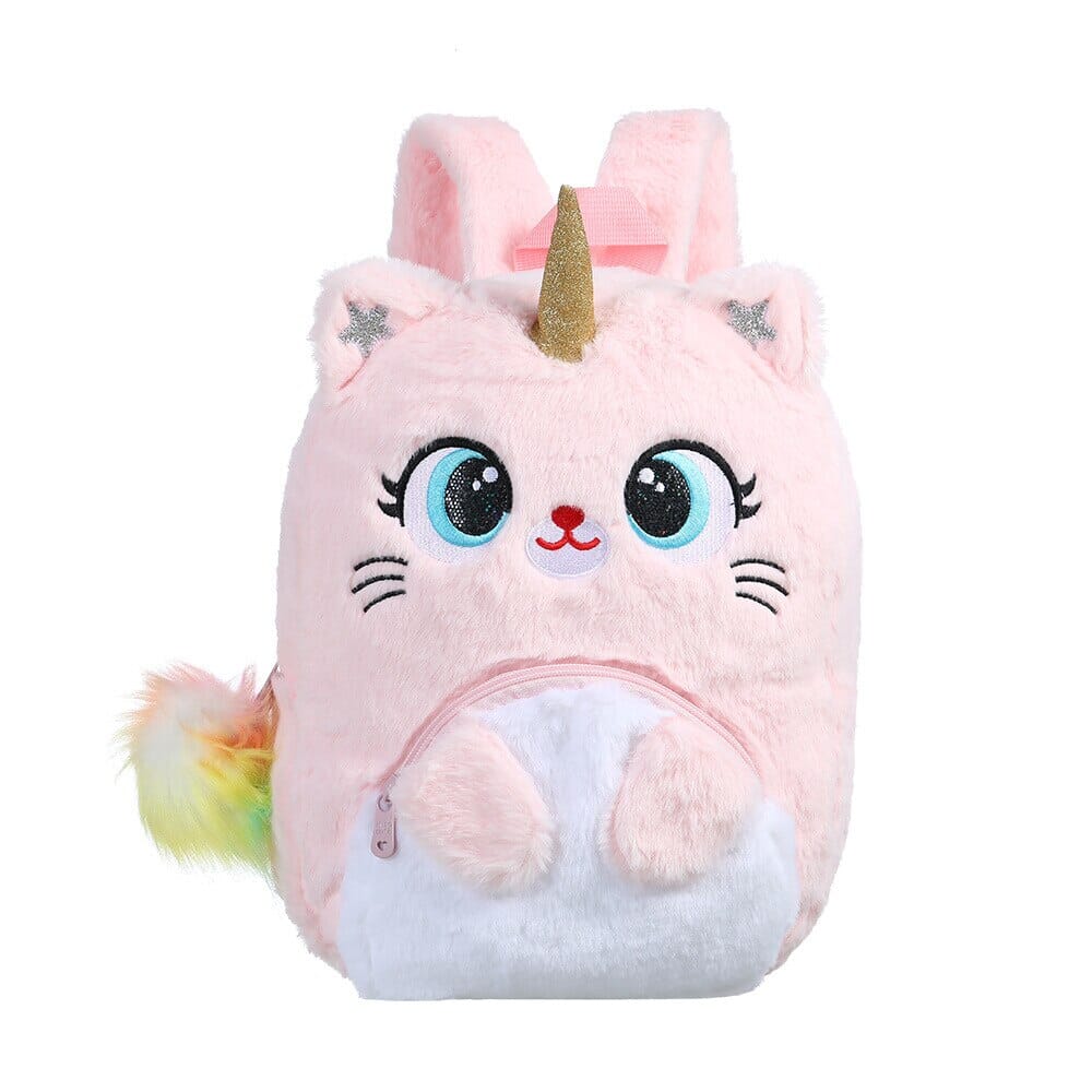 Plush Unicorn Backpack The Store Bags 4