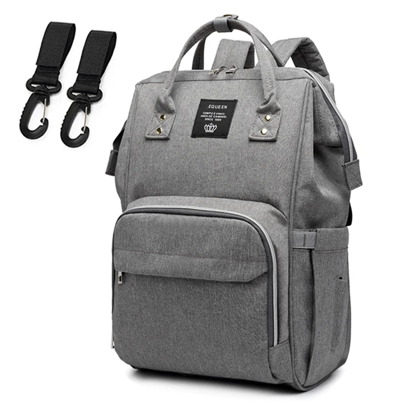 Mochila maternidad LEQUEEN usb