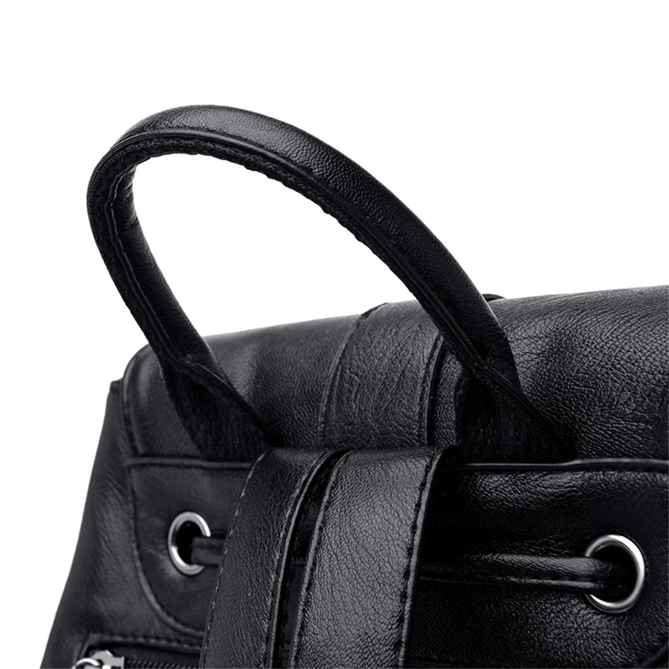 Backpack With Buckle in front The Store Bags