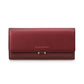 Pink Long Bifold Wallet The Store Bags Wine red 