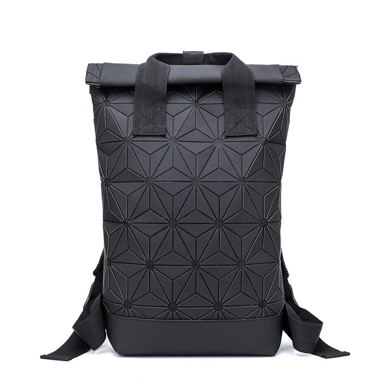 Geometric Laptop Backpack The Store Bags black 