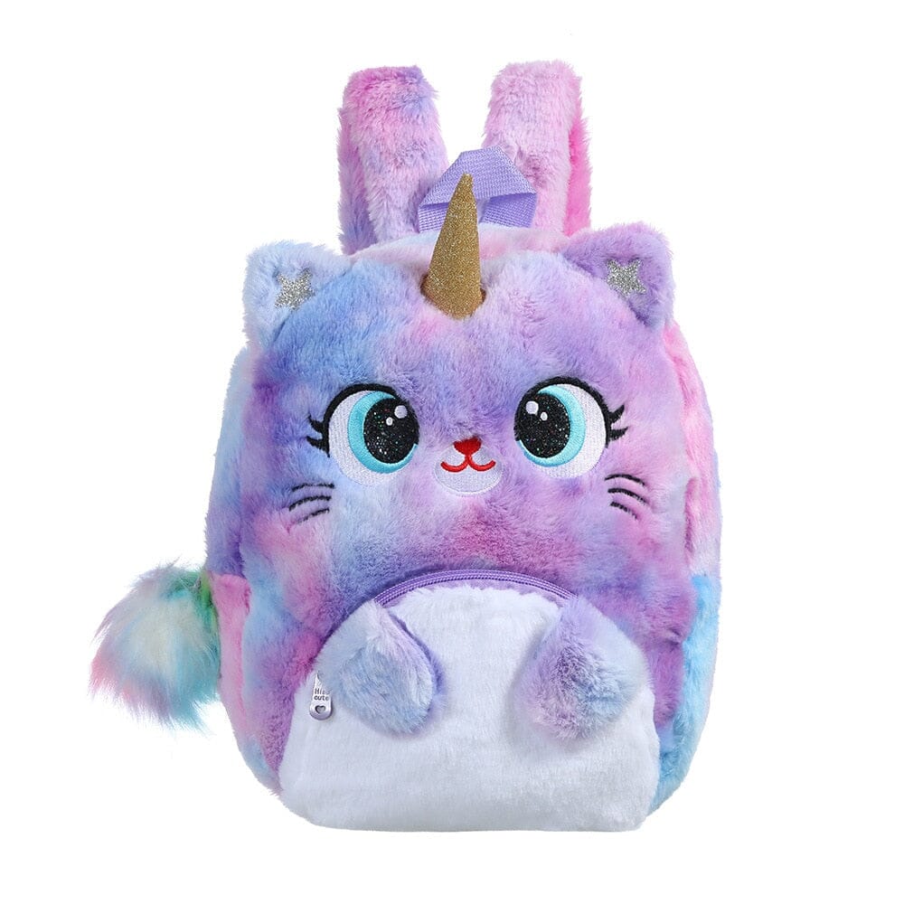 Plush Unicorn Backpack The Store Bags 3