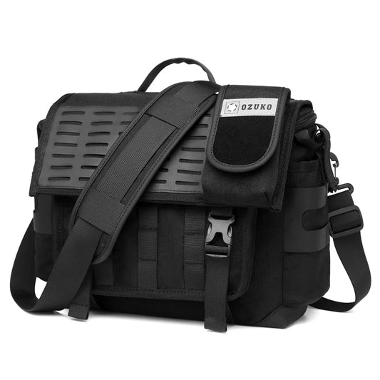 Waterproof military messenger bag The Store Bags Black