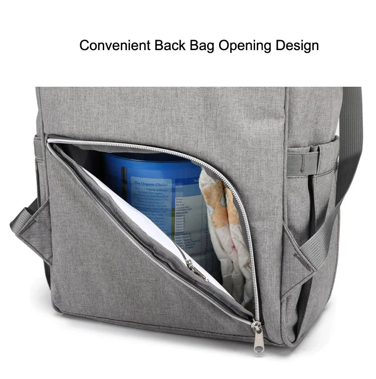 Mochila maternidad LEQUEEN usb
