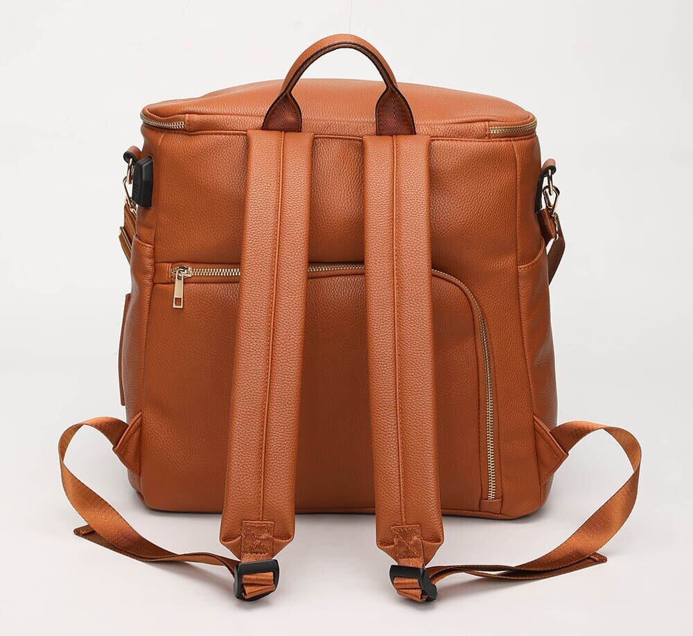 Faux Leather Maternity Backpack The Store Bags 