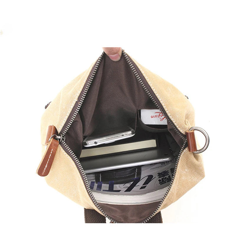 Bohemian Extra Large Canvas Backpack The Store Bags