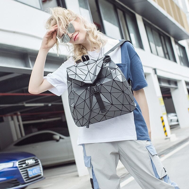 Luminous Holographic Backpack ERIN The Store Bags
