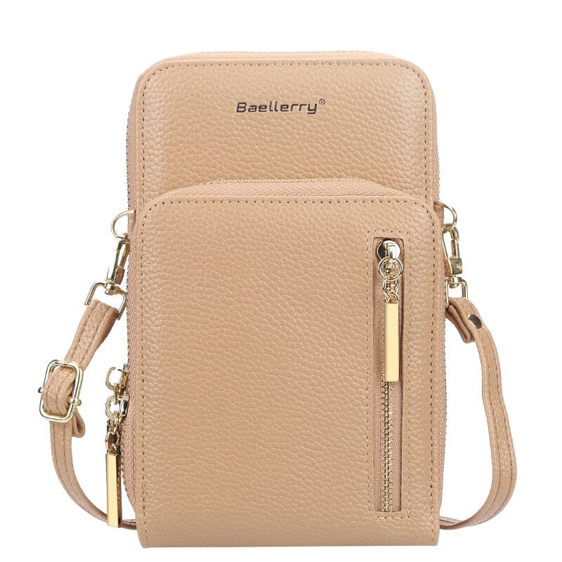 Leather Phone Pouch The Store Bags Khaki