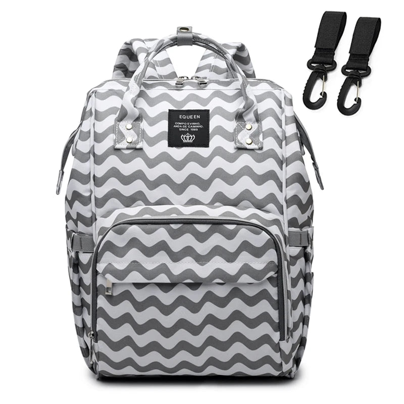 Mochila maternidad LEQUEEN usb