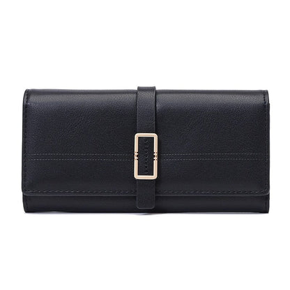 Leather Bifold Wallet With Flap The Store Bags Black 