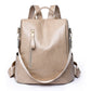 Theft Proof Faux Leather Backpack The Store Bags Khaki 