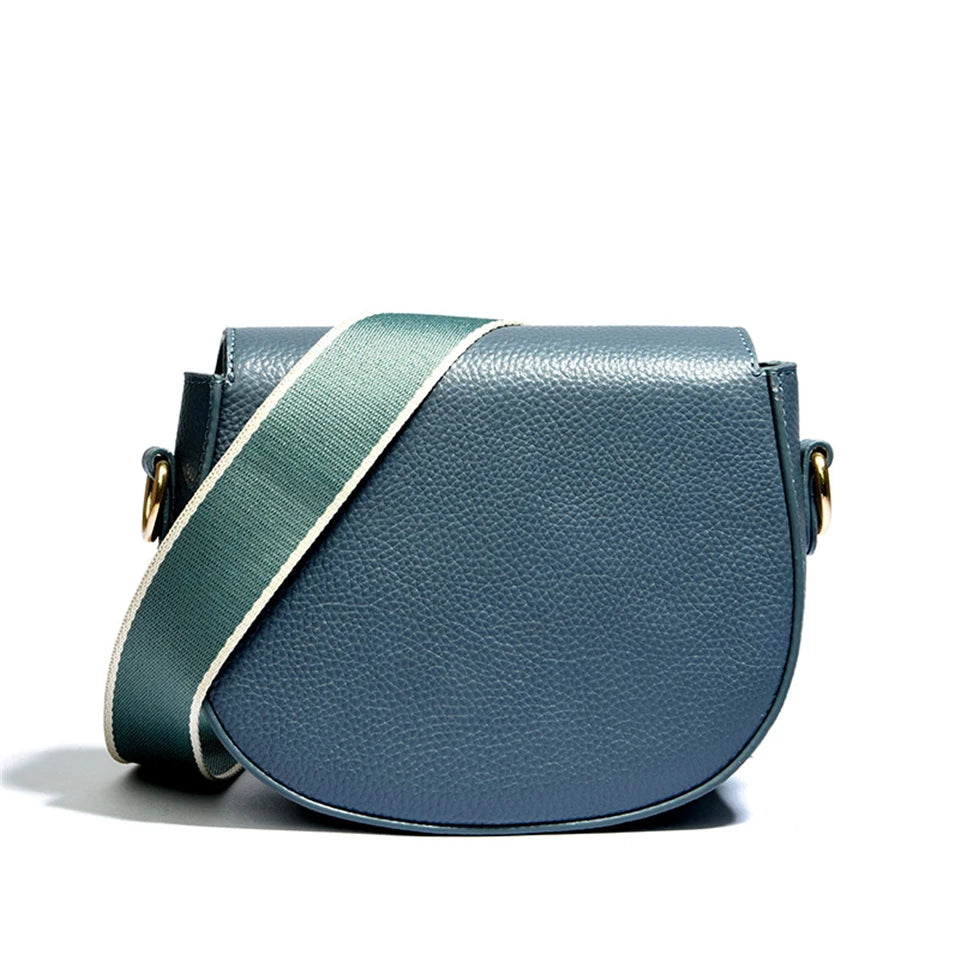 Round Leather Shoulder Bag The Store Bags