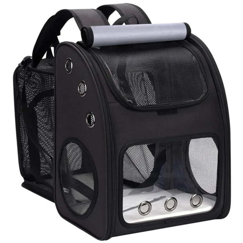 Large Collapsible Pet Carrier The Store Bags black